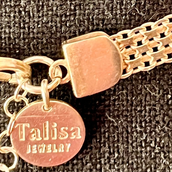 Talisa Sterling Silver Chainmail Necklace Circle of Names Goth Grunge Emo Punk - Picture 13 of 17